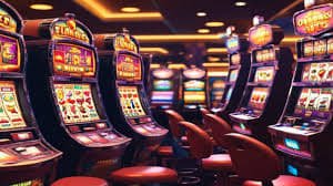 apk 64 slot game interface showing video slots and jackpot titles on mobile